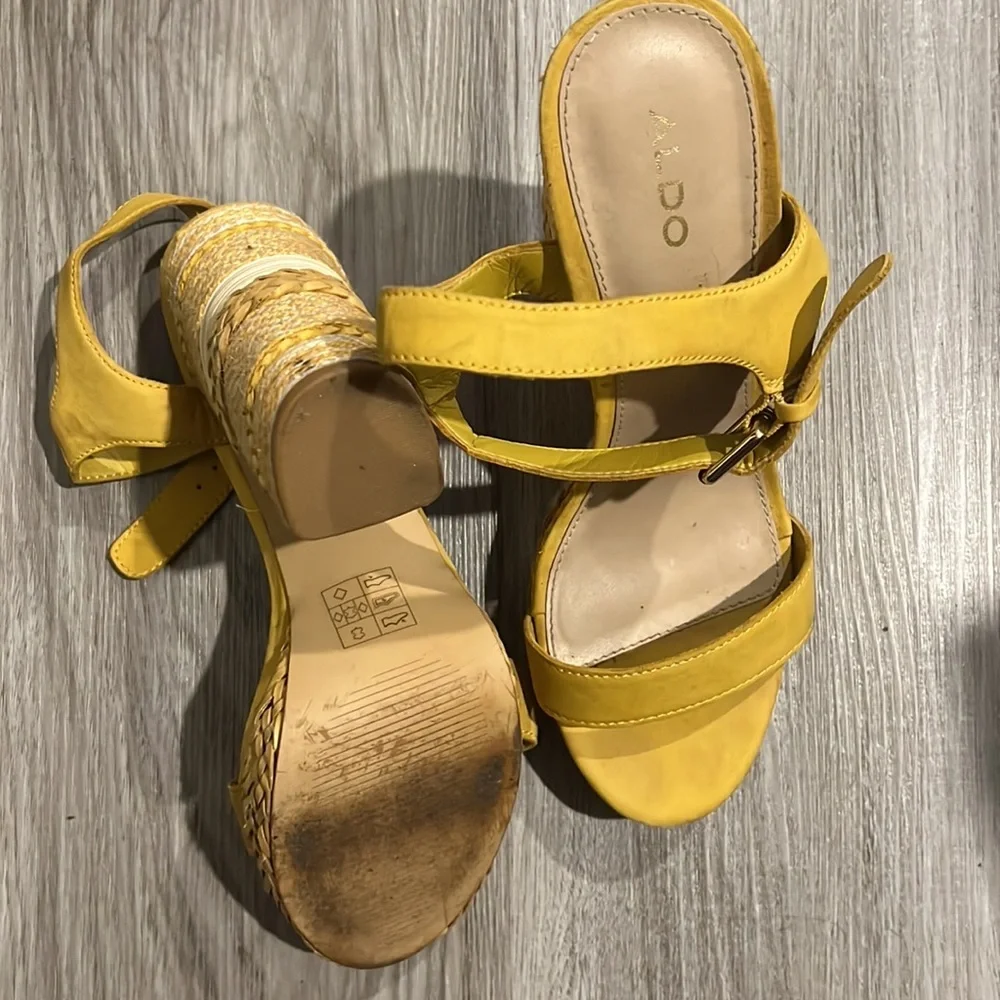Aldo chunky heels